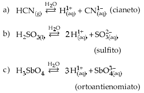 27- a) Iodeto b) Nitrato c) Nitrito d) Fosfato e) Hidrogessulfato ou