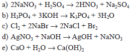 a) um sal insolúvel; b) um produto gasoso; c) um ácido insolúvel; d) uma base insolúvel; e) uma base solúvel. 13.