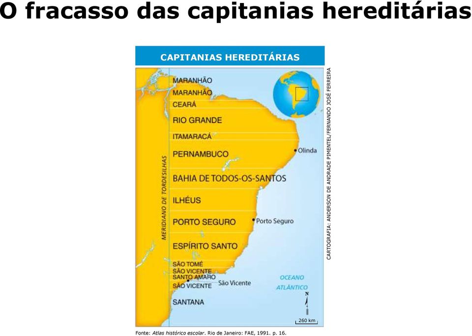 capitanias hereditárias CAPITANIAS HEREDITÁRIAS