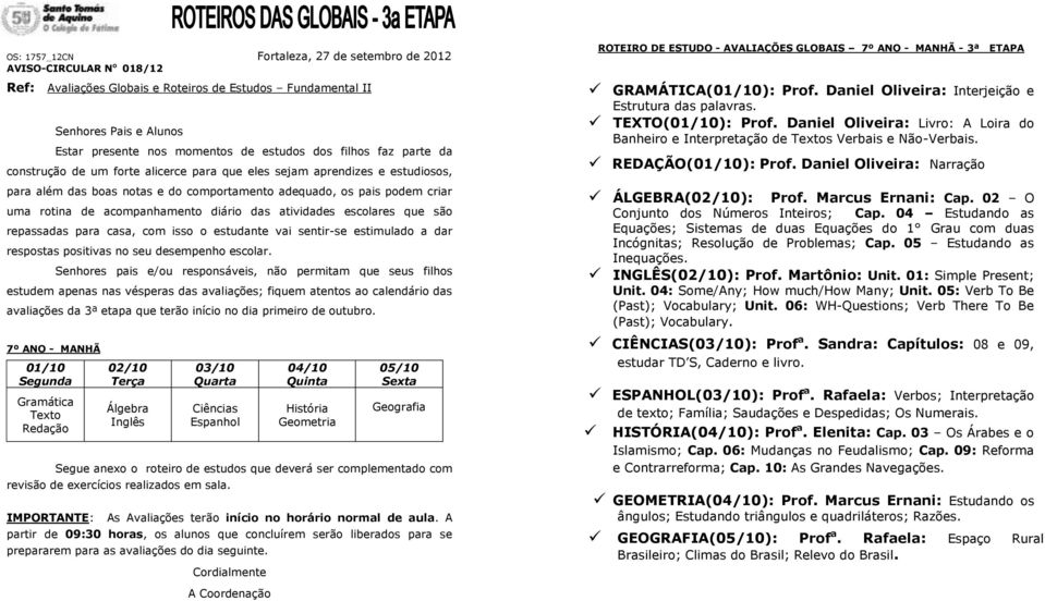 Daniel Oliveira: Narração ÁLGEBRA(): Prof. Marcus Ernani: Cap. 02 O Conjunto dos Números Inteiros; Cap.