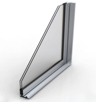 SISTEMA DE ATENUAÇÃO ACÚSTICA vidro simples O mercado da construção civil exige, cada vez mais, janelas e portas com elevada capacidade de atenuação acústica, adequadas para combater o alto nível de