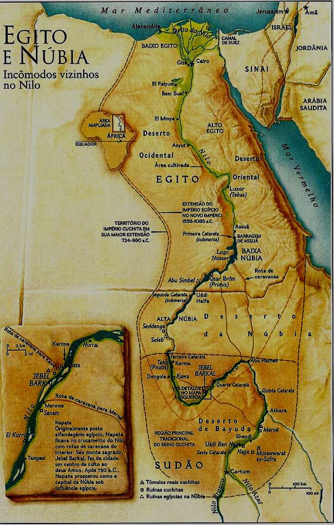 O Egito é uma dádiva do Nilo (Heródoto) Atlas