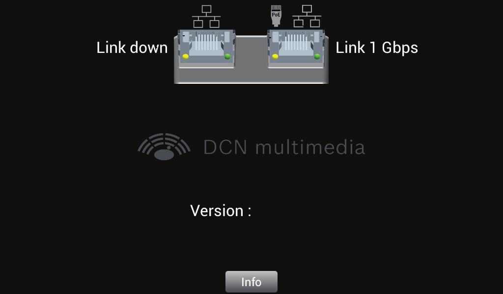 14 pt Resolução de problemas Sistema DCN multimédia 5 Resolução de problemas Quando o dispositivo DCNM-MMD não é configurado correctamente, surge o seguinte ecrã: Quando o DCNM-MMD não consegue