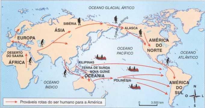 QUEST 9 OBSERVE o mapa a seguir: Disponível em: <http://menrvatemplodosaber.blogspot.com.br/2016/06/pre-historia-da-americana-e-brasileira.