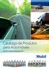 Catálogo de Produtos para Automóveis