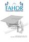 Manual de Formatura da Faculdade Horizontina 1ª edição, Aprovada pelo Colegiado Administrativo, Vigente desde Março - 2012