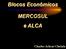 Blocos Econômicos. MERCOSUL e ALCA. Charles Achcar Chelala