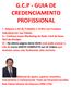 G.C.P - GUIA DE CREDENCIAMENTO PROFISSIONAL