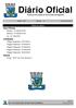 Diário Oficial. Índice do diário Atos Oficiais Decreto - Nº 08/2014 FIN. Decreto - Nº 09/2014 FIN. Lei - N.º 494/2014