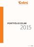 Portfólio Celmi 2015 1. portfólio celmi. Revisão 01 082015