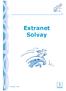 Extranet Solvay Novembro /2003