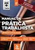 Manual de Prática Trabalhista - 6ª Edição - Cinthia Machado de Oliveira. Título I PETIÇÃO INICIAL Capítulo I PETIÇÃO INICIAL EM DISSÍDIO INDIVIDUAL
