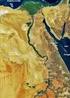 MAPA DO ANTIGO EGITO. Em verde, as margens férteis do rio Nilo. Uma região desértica. No nordesre da África. Egito uma dádiva do Nilo.