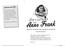 Anne Frank. e escrever. com. Informe-nos! Manual para professores e guias/responsáveis da exposição. (Livro de exercícios 1)