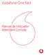 Vodafone One Net. Manual de Utilizador Attendant Console