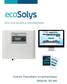 Inversor Fotovoltaico on-grid ecosolys MANUAL RS-485
