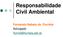 Responsabilidade Civil Ambiental. Fernando Nabais da Furriela Advogado